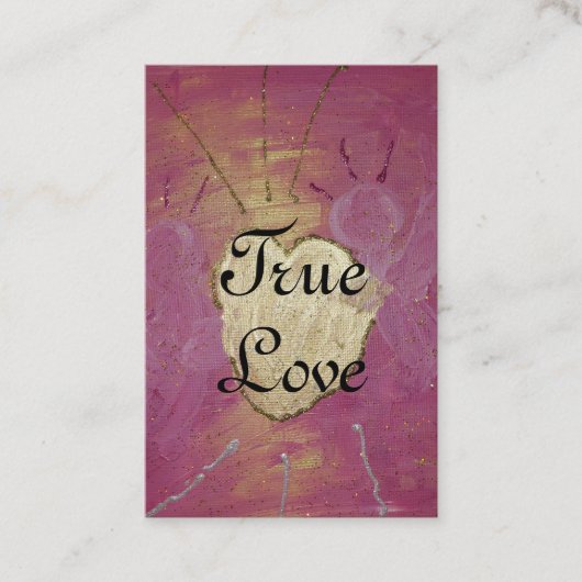 True Love Angel QR-Code 名刺 (正面)