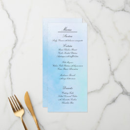 「True Love Blue」メニューカード メニュー