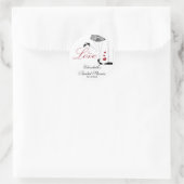 True Love Couleブライダルシャワーシール ラウンドシール (バッグ)