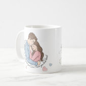 True Love Quote Bridesmaid Mug – Romantic Couple   コーヒーマグカップ (正面左)