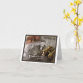 True Music Noteカード カード (黄色い花)