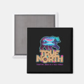 True North Trusting Jesus Vbs 2025 ワイルドワールド 聖書 マグネット (正面/裏面)