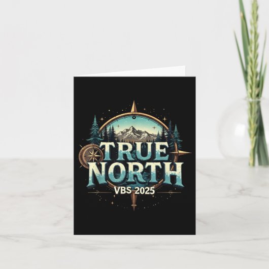 True North Vbs 2025キリスト教信仰の求人 カード (正面)