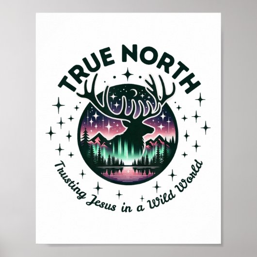 True-north VBS 2025 イエス・キリストを信頼する 荒野 ポスター (正面)