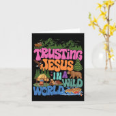 True North Vbs Trusting Jesus In A Wild World Summ カード (黄色い花)