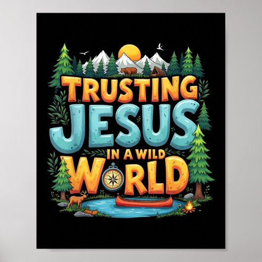 True North Vbs Trusting Jesus In A Wild World Summ ポスター (正面)