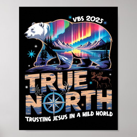 True North Vbs Trusting Jesus In A Wild World Summ ポスター (正面)