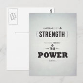 True Power – はがき感動的 ポストカード (正面/裏面)
