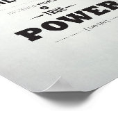 True Power - 8"x10"アートプリント ポスター (角)