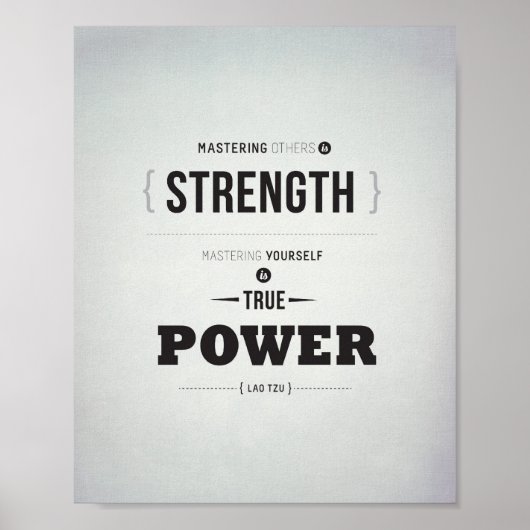 True Power - 8"x10"アートプリント ポスター (正面)