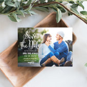 True Romance編集可能な色Date Cardを保存 セーブザデート