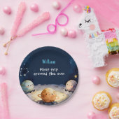 True Space First Trip Around The Sun 1st Birthday ペーパープレート (パーティー)