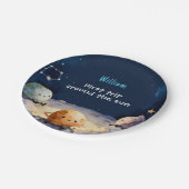 True Space First Trip Around The Sun 1st Birthday ペーパープレート (アングル)