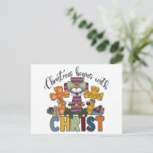 True Storyイエス誕生マンガークリスマスサバイア シーズンポストカード (スタンド正面)