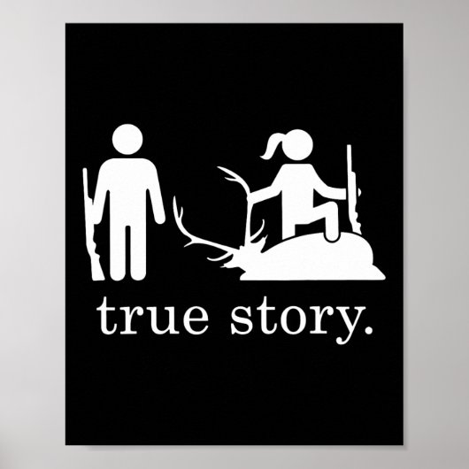 True Story狩り ポスター (正面)