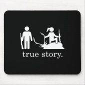 True Story狩り マウスパッド (正面)