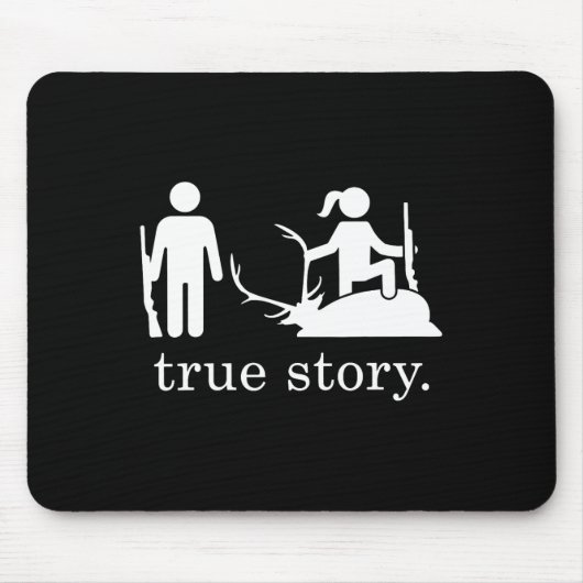 True Story狩り マウスパッド (正面)
