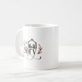 True Story クリスマス降誕のシーン コーヒーマグ コーヒーマグカップ (正面左)