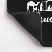 True Story Christmas Gift Religious Nativity Scene マウスパッド (コーナー)