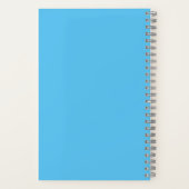 True Strength Light Blue Bullet Journal ノートブック (裏面)
