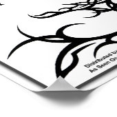 True Tribal Tattoo Flashシート – Z06 ポスター (角)