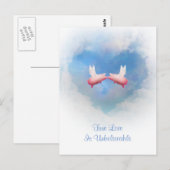 TrueLoveは信じられないはがき ポストカード (正面/裏面)