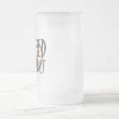 TrueVanguardのビールのジョッキ-私は大人を必要とします! フロストグラスビールジョッキ (中央)