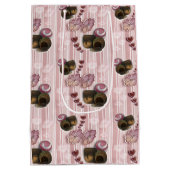 Truffle- Stripes ミディアムペーパーバッグ (裏面)