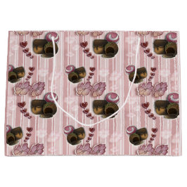 Truffle- Stripes ラージペーパーバッグ