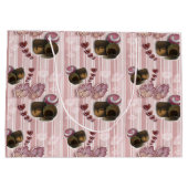 Truffle- Stripes ラージペーパーバッグ (裏面)