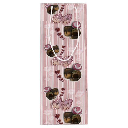 Truffle- Stripes ワインギフトバッグ (裏面)