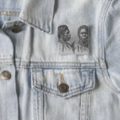 Truganinaの最後のタスマニア女性 缶バッジ (インサイチュ)