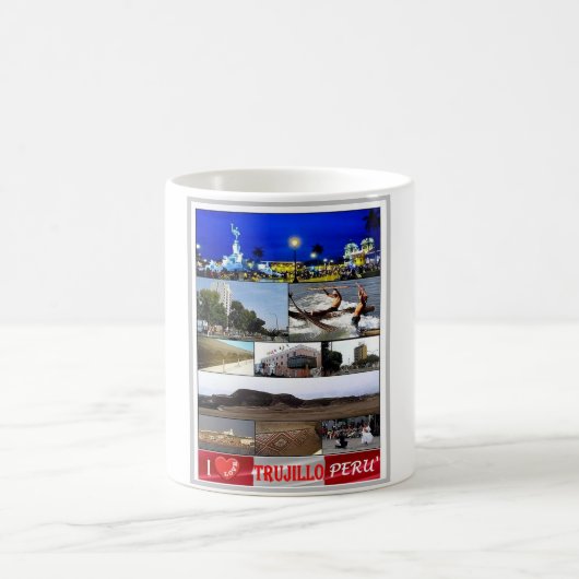 Trujillo I Love – ペルー –  コーヒーマグカップ (中央)