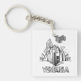 Trujillo Venezuela diseño artístico | Virgen paz キーホルダー