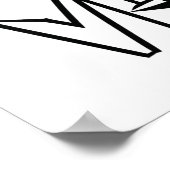 Trujillo Venezuela diseño artístico | Virgen paz ポスター (角)