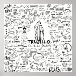 Trujillo Venezuela Tierra de Encanto – Orgullo Ve ポスター