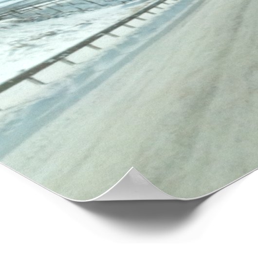 Truking Interstate 80 Wyoming USA ポスター (角)