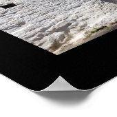 Trulli houses in Alberobello, Puglia black poster ポスター (角)