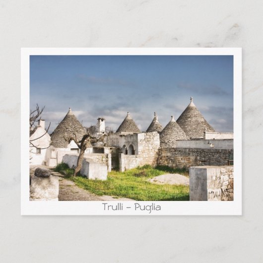 Trulli - Puglia ポストカード (正面)