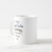 Truly Great Teacher Impossible to Forget コーヒーマグカップ (正面左)