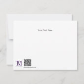 Truly the Son of God Flat Notecard ノートカード (裏面)