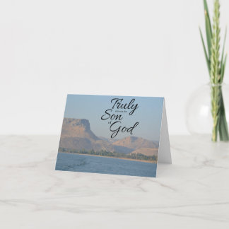 Truly the Son of God Folded Notecard ノートカード