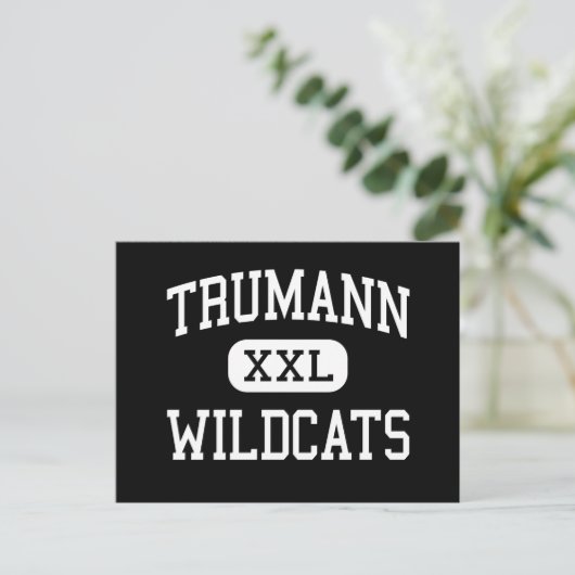 Trumann - Wildcats - High - Trumann Arkansas ポストカード (スタンド正面)