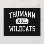 Trumann - Wildcats - High - Trumann Arkansas ポストカード (正面)