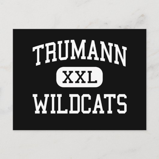 Trumann - Wildcats - High - Trumann Arkansas ポストカード (正面)