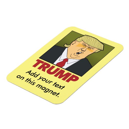 TRUMPカスタマイズ可能マグネット マグネット (左側)