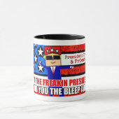 Trump大統領および友人のマグ マグカップ (中央)