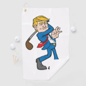 Trump大統領のゴルフクラブBackswing ゴルフタオル (インサイチュ)
