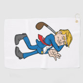 Trump大統領のゴルフクラブBackswing ゴルフタオル (横)