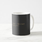 Trump大統領。 Deploribus Unum. コーヒーマグカップ (正面右)